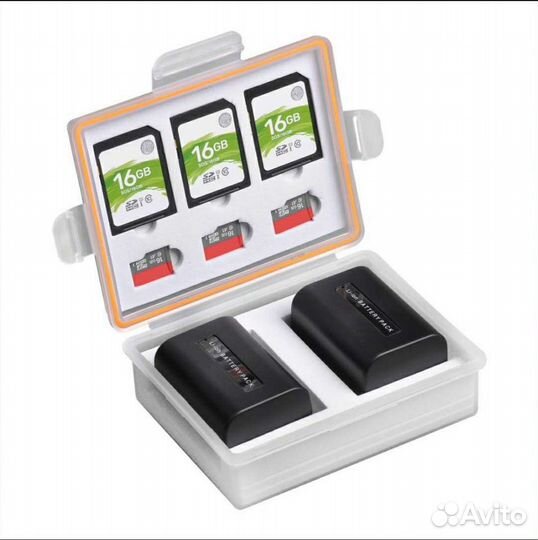 Бокс для аккумуляторов и карт памяти SD/Micro SD