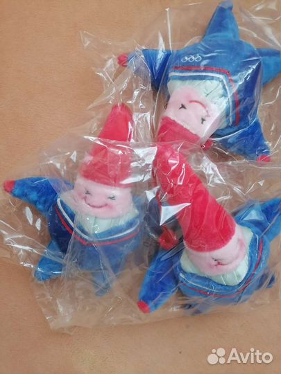 Игрушки звездочка талисман олимпийские Мажик 1992