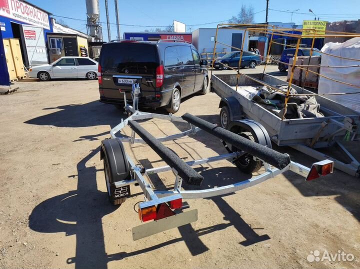 Прицеп для лодки мзса 81771Е.101. Оцинкован