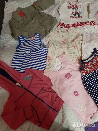 Пакет вещей на девочку