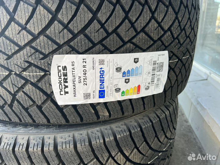 275/40 21 315/35R21 оригинал зима липучка nokian