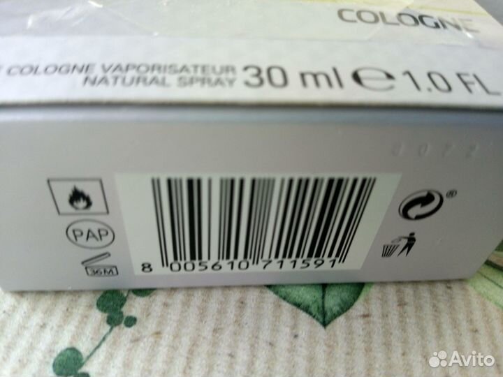 Оригинал.Bond 007.Cologne.Муж.30мл.Амбра-Кедр-Цитр