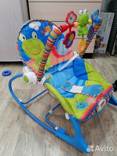 Шезлонг детский