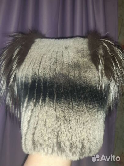 Шапка меховая женская бу