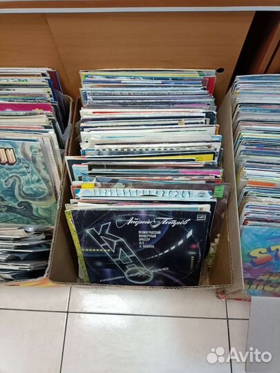 Виниловые пластинки СССР Мелодия