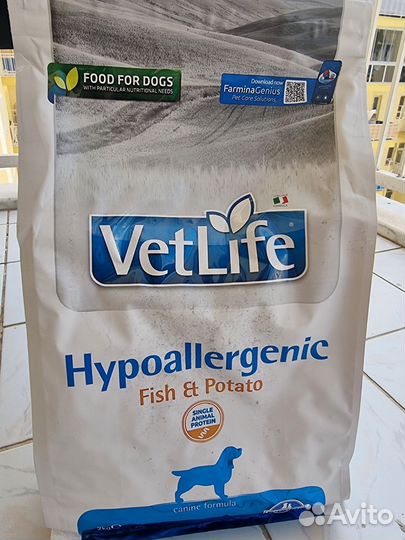 Корм для собак Farmina Vet life