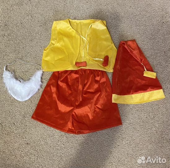 Новогодний костюм гномика для мальчика