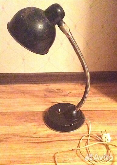 Лампа лгш-1 настольная СССР 1966г