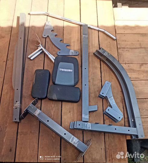 Турник брусья напольный