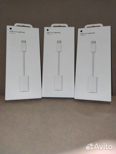 Адаптер для iPhone c Lighting на USB-C, кабель