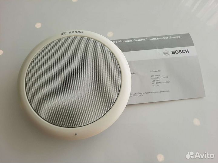 Потолочная акустика, Громкоговоритель