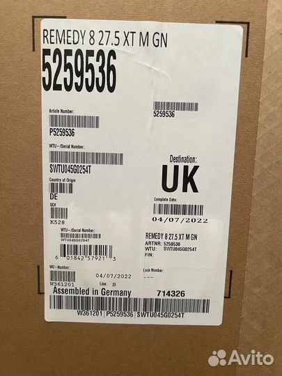 Велосипед Trek Remedy 8 27.5 XT M GN Olive Grey