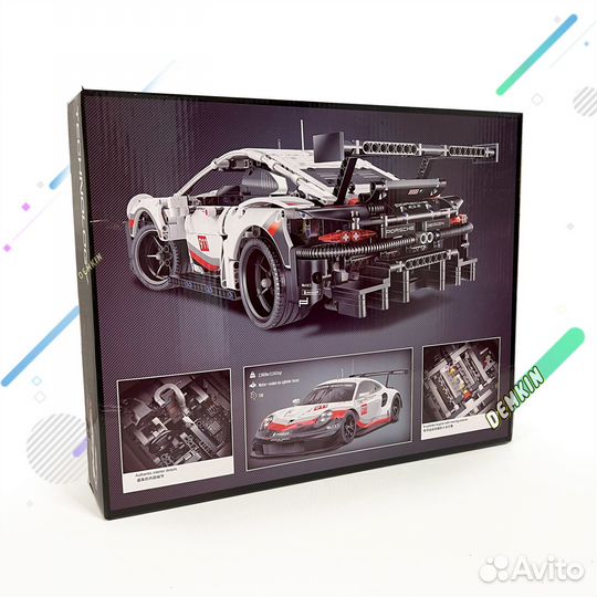 Конструктор Porsche 911 RSR Порше NO.011