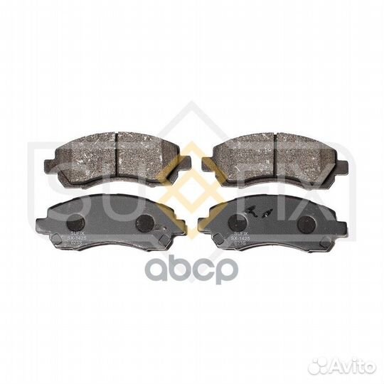 Колодки тормозные дисковые перед прав/лев B