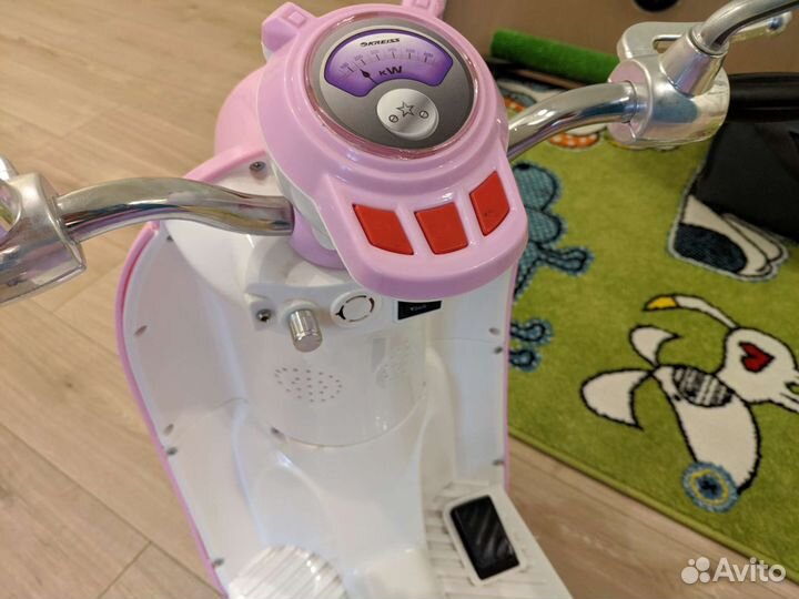 Детский мотоцикл электро скутер Kreiss