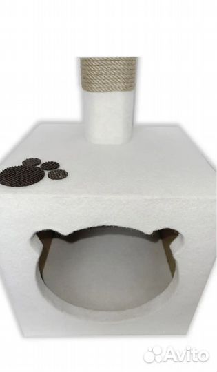 Домик для кошки с когтеточкой