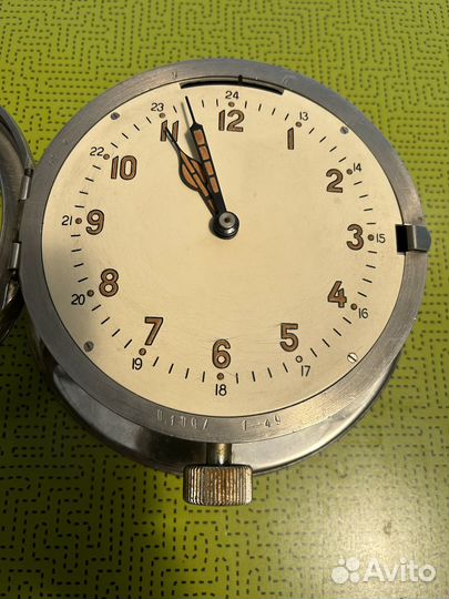 Часы корабельные каютные. 1949 гв