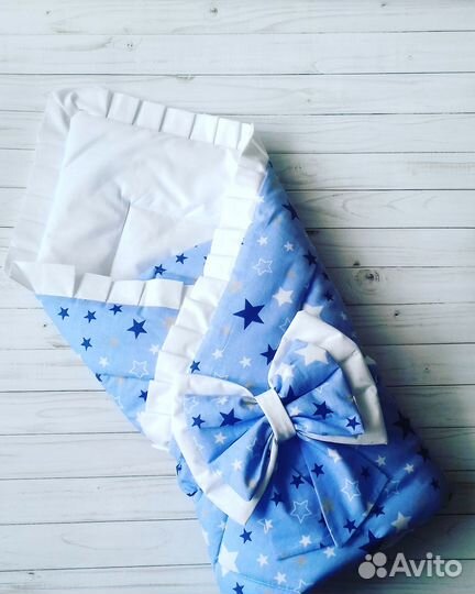 Конверт одеяло на выписку новый