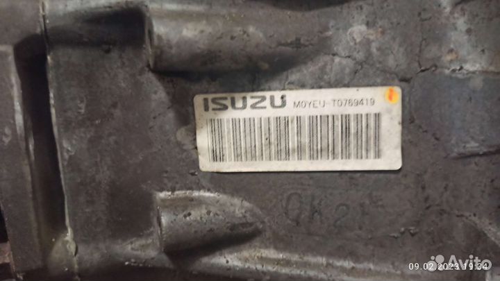 Кпп isuzu npq 75 5 ступенчатая m0yeu
