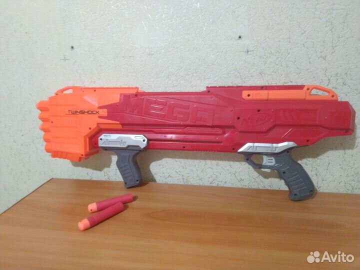 Бластер nerf mega