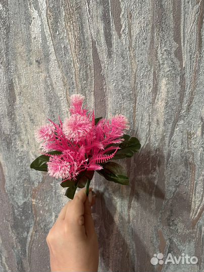 Искусственные цветы мини букеты