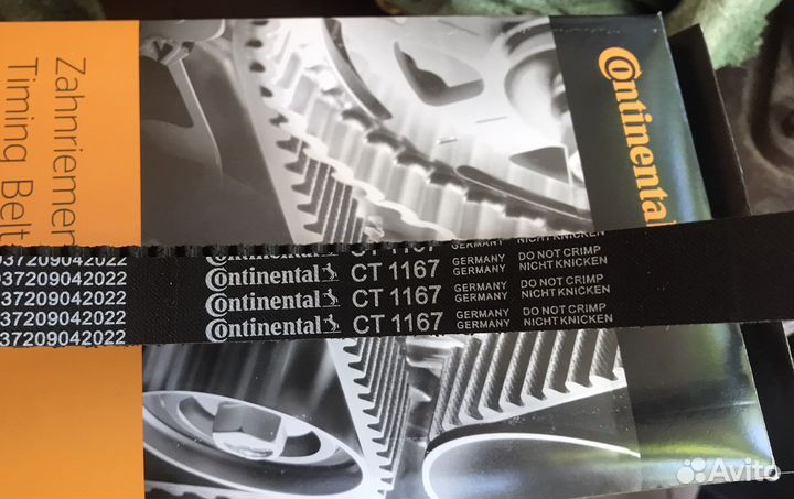 Комплект ремня грм vag (polo, rapid, audi )