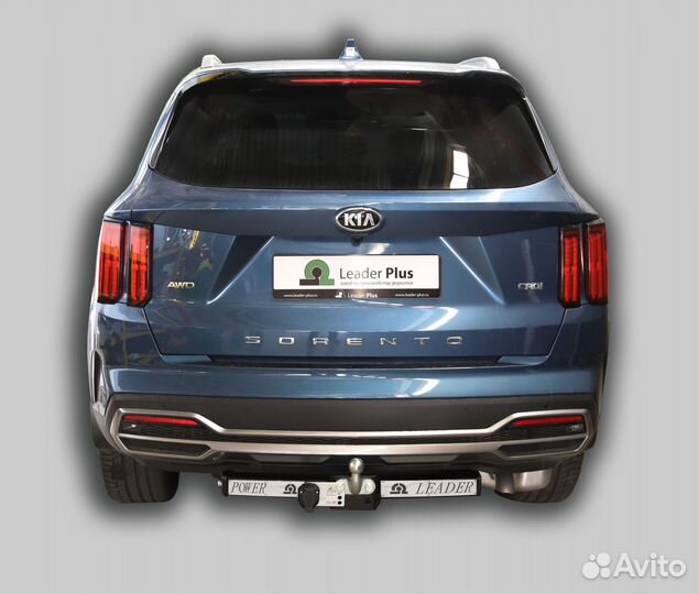 Фаркоп Kia Sorento 4 2020- (нерж.пласт.) +электр