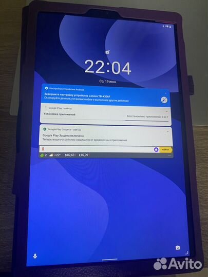 Планшет Lenovo Tab M10 X306F