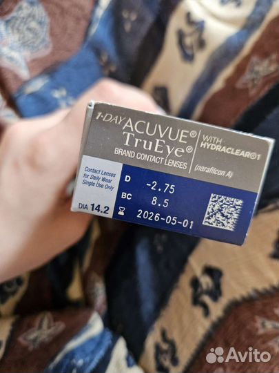 Линзы 1 day acuvue Tru Eye