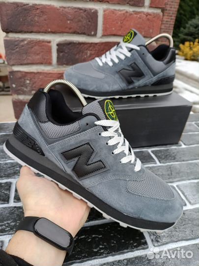 Кроссовки New balance 574 натуральная кожа