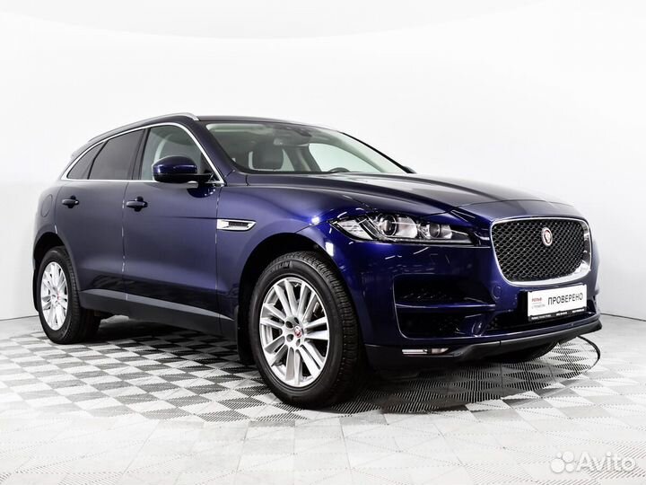 Jaguar F-Pace 2.0 AT, 2017, 109 337 км