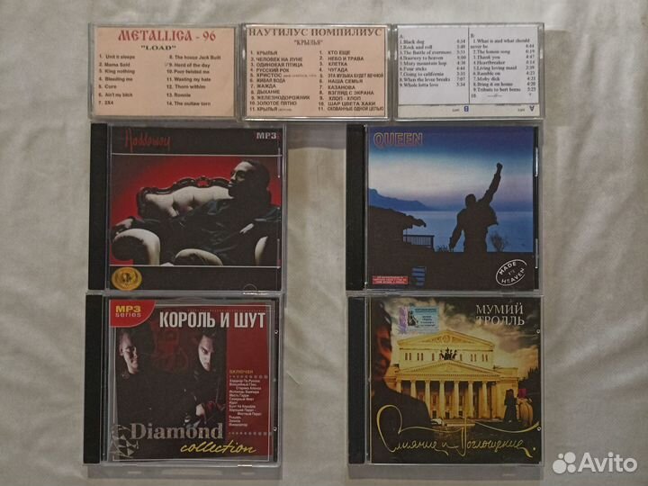 Кассеты, диски