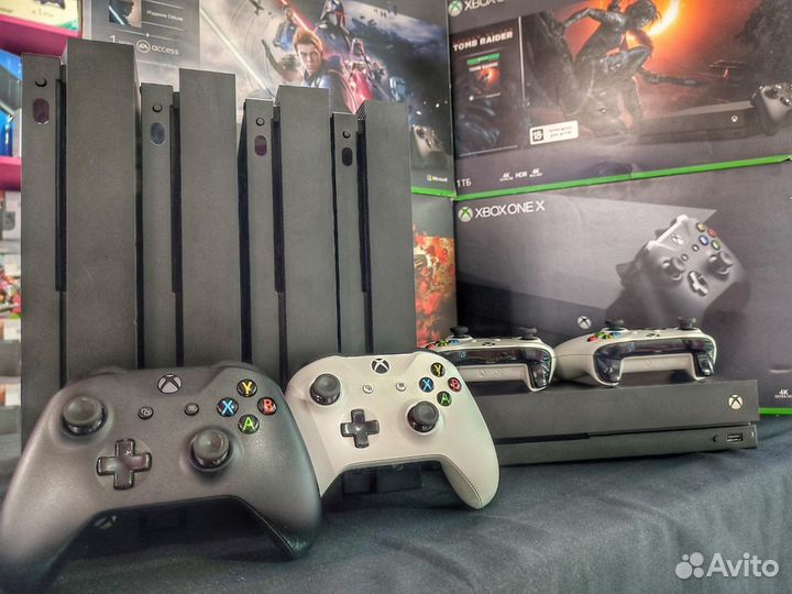 Приставка Xbox One X 1TB 4K. Обмен. Рассрочка