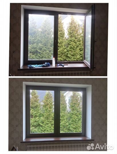 Мытье окон, балконов, лоджии и витражи