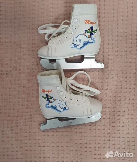 Коньки фигурные двухполозные