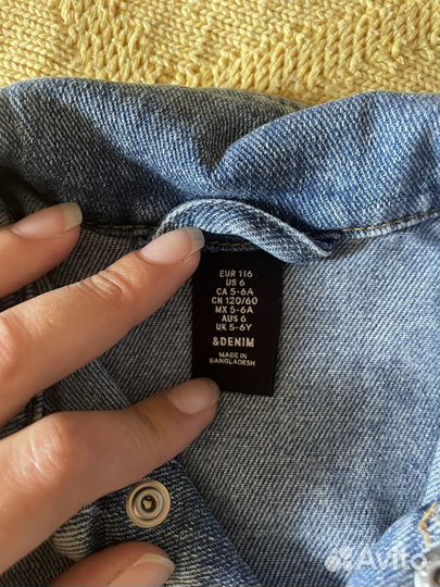Куртка h&M 116