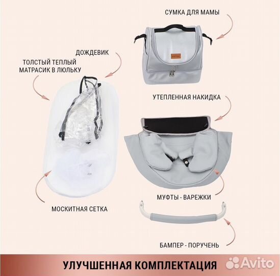 Коляска 3 в 1