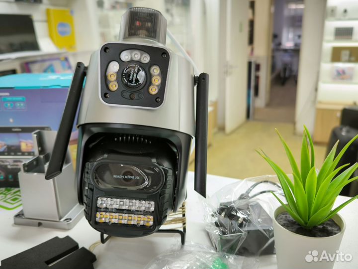 Камера видеонаблюдения уличная 360