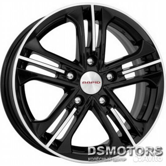 Диски Trinity 6.5/16 5x100 ET35 d67.1 алмаз чёрный
