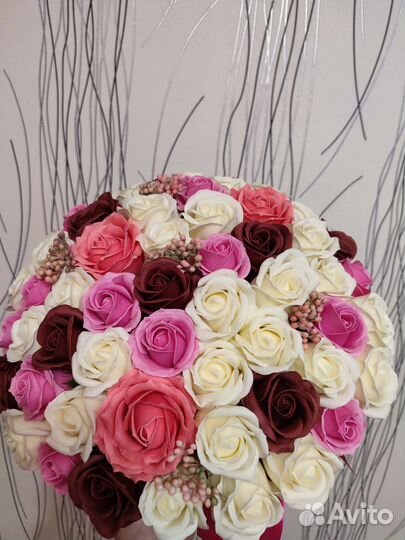 Букет пенных роз