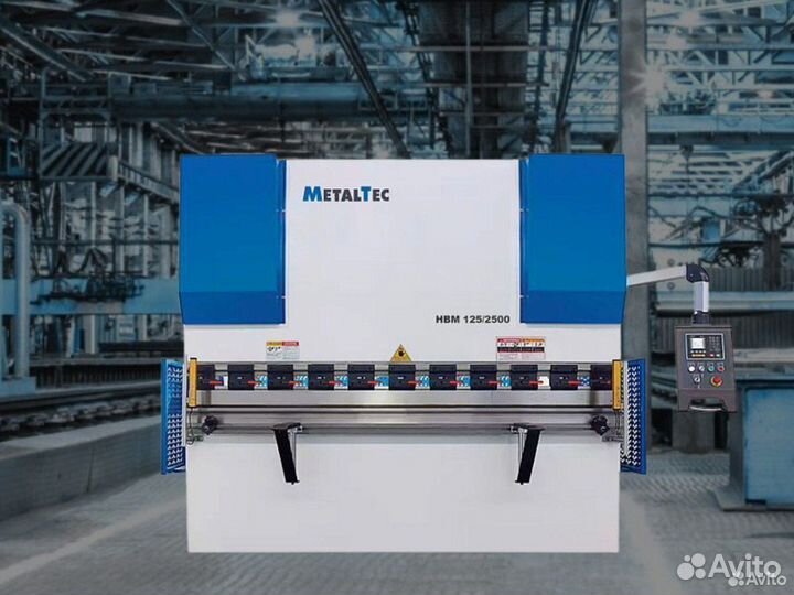 HBM 125/2500 Гидравлический листогибочный пресс