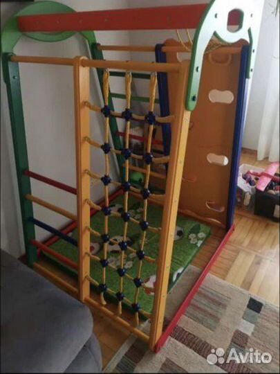 Детский спортивный комплекссо скалодромом