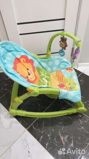 Детская шезлонг качалка