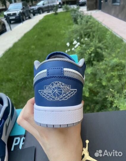 Nike air jordan 1 low true blue Оригинал