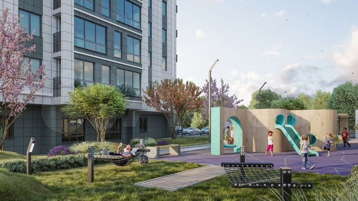 1-к. квартира, 43 м², 12/16 эт.