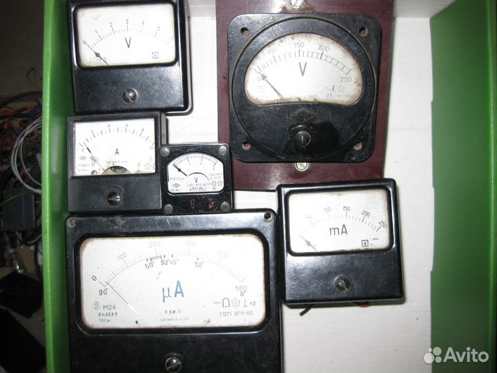 Радиодетали СССР. головки измерительные