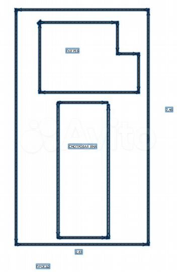 Гараж, 21 м²