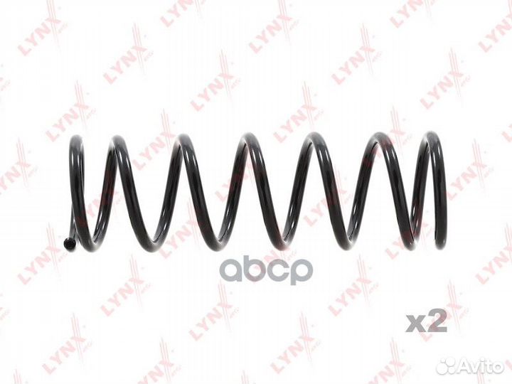 Пружина подвески задняя зад прав/лев SC2665