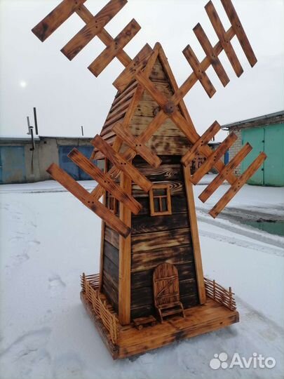 Мельница декоративная