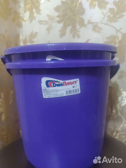 Ведро пластиковое 5 л